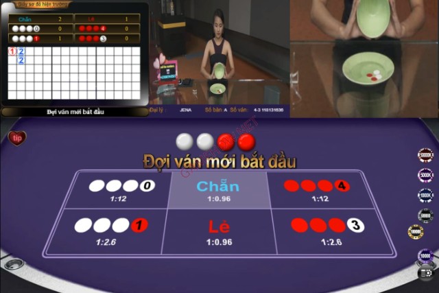 Đặt cược cửa chẵn lẻ có tỷ lệ chiến thắng cao trong game xóc đĩa